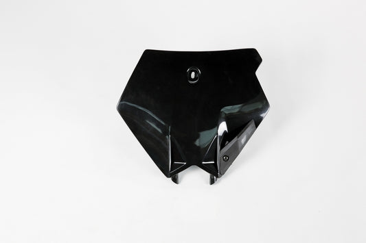 UFO Voornummerplaat zwart KTM