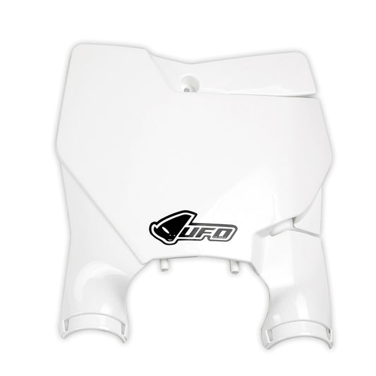 UFO Stadium front number plate white KTM