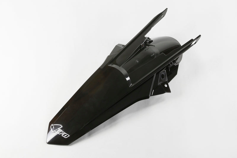 UFO Achterspatbord zwart KTM