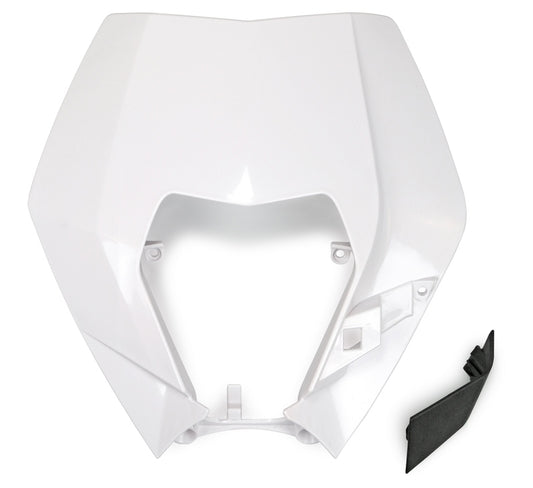 UFO Front number plate KTM white