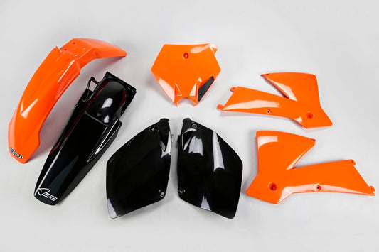UFO Plastic kit OEM kleur oranje/zwart KTM
