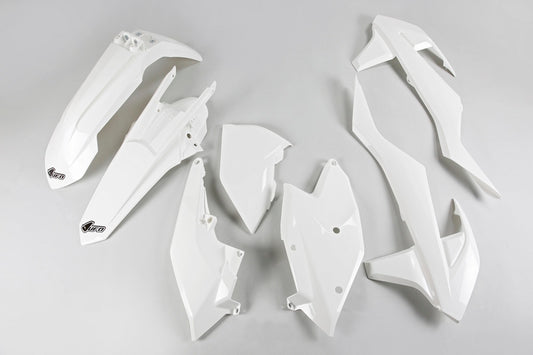 UFO Plastic kit white KTM 