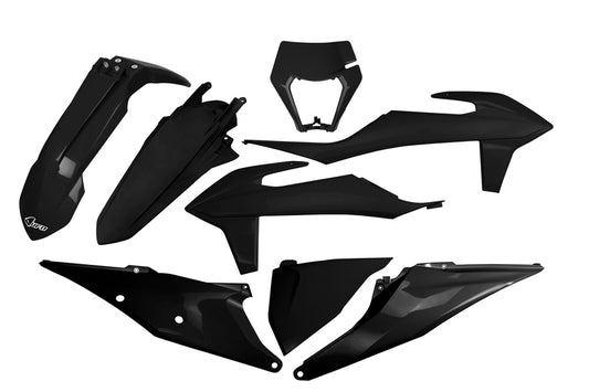 UFO Plastic kit zwart KTM EXC/EXC-F