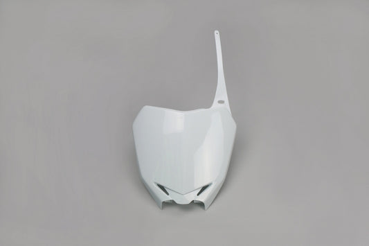 UFO Front number plate white Suzuki RM-Z250/450