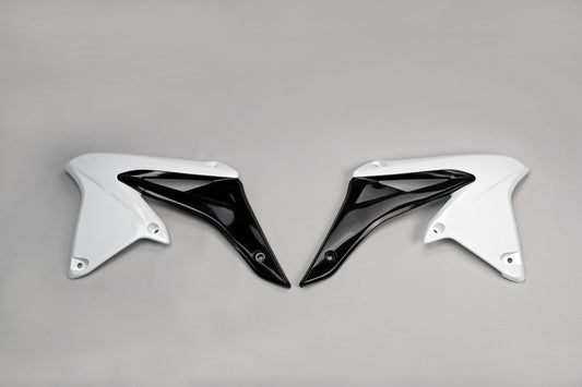 UFO Radiator shrouds white Suzuki RM-Z250
