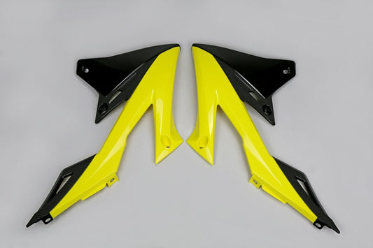 UFO Radiator shrouds OEM color Suzuki RM-Z450