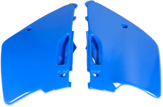 UFO Side number plates blue TM