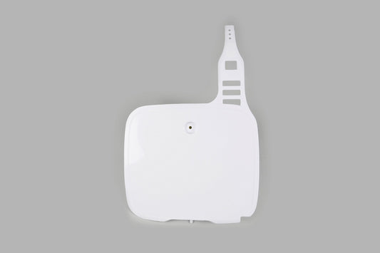 UFO Front number plate white Yamaha