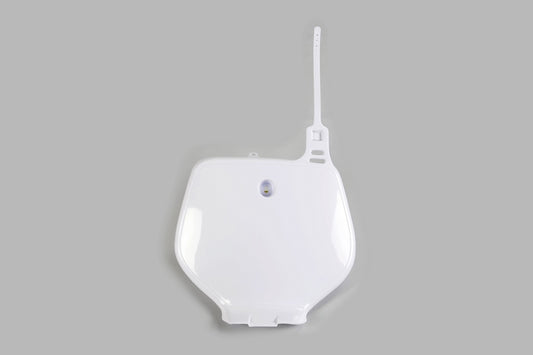 UFO Front number plate white Yamaha