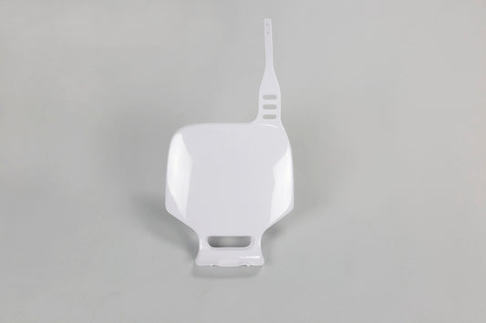 UFO Front number plate white YamahaYZ80/85