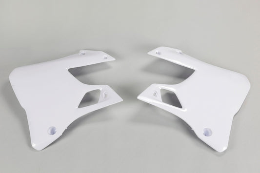 UFO Radiator shrouds white Yamaha