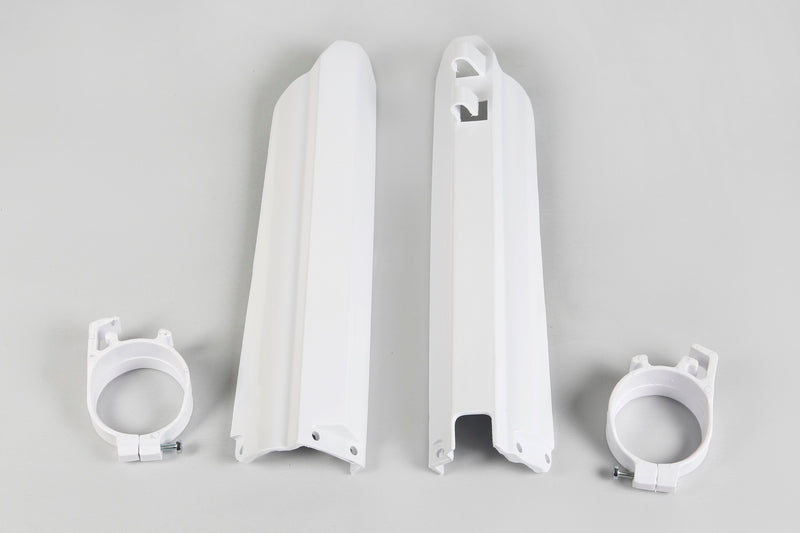 UFO Voorvorkbeschermers wit Yamaha
