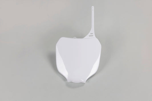 UFO Front number plate white Yamaha