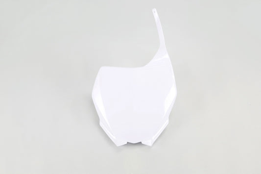 UFO Front number plate white Yamaha