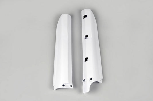 UFO Front fork protectors white Yamaha YZ85/85LW