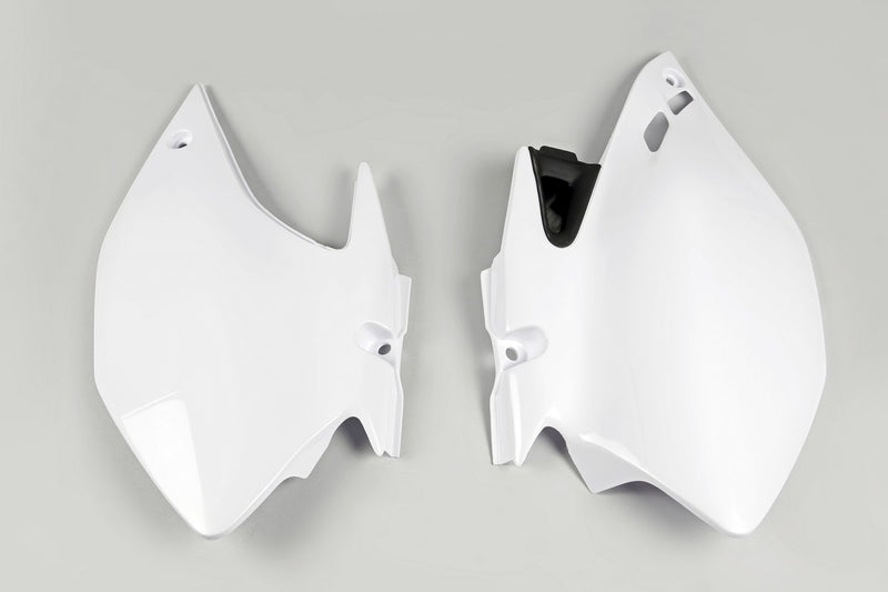 UFO Zijnummerplaten wit Yamaha WR250F/450F