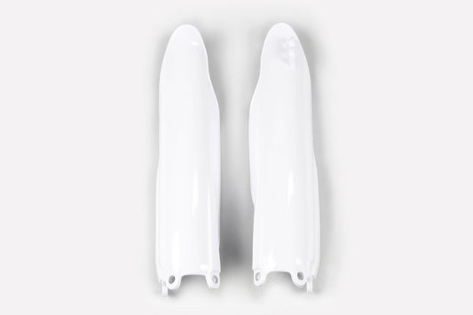 UFO Front fork protectors white Yamaha