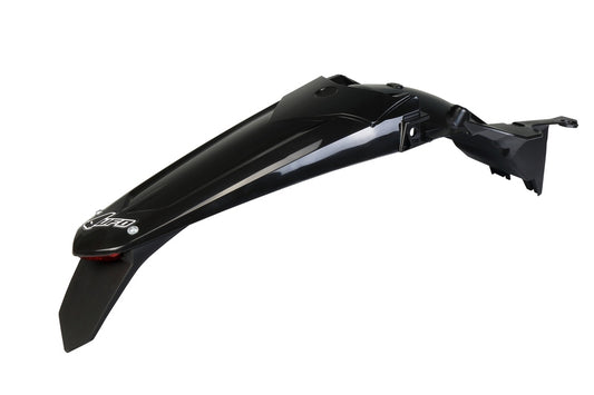 UFO Achterspatbord + kentekenplaathouder + licht zwart Yamaha WR450F
