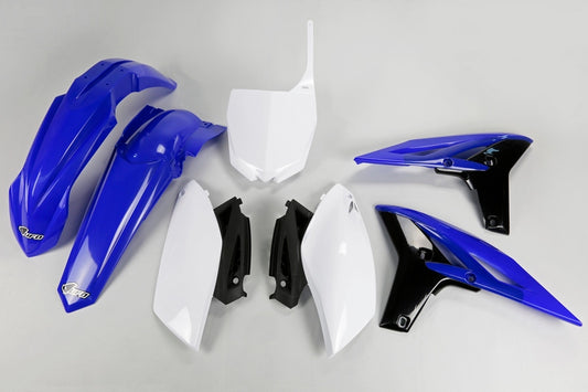 UFO Plastic kit OEM color blue/white Yamaha YZ250F 