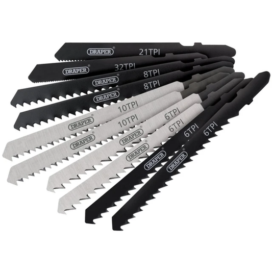 DRAPER Jigsaw Blade Set 10Pc J/S