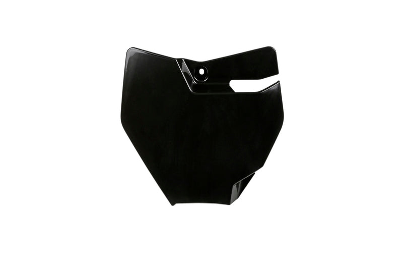 UFO Front Number Plate Black Gas Gas MC 65