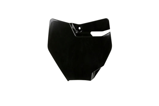 UFO Front Number Plate Black Gas Gas MC 65 