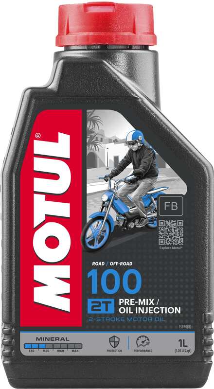 MOTUL 100 2T Motomix engine oil - 1L 