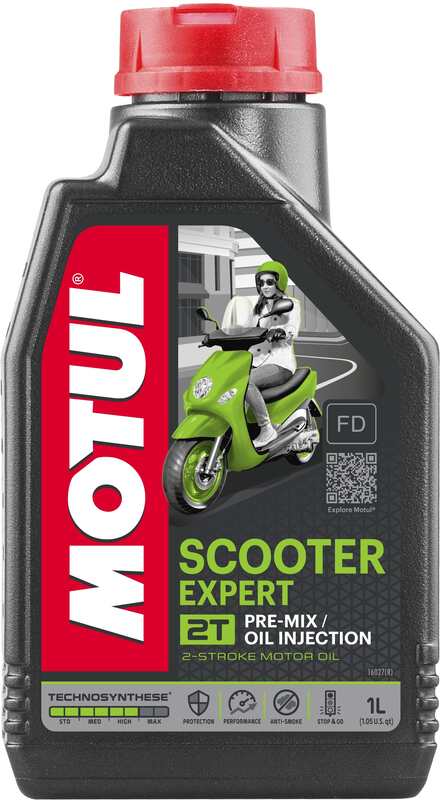 MOTUL Scooter Expert 2T engine oil - 1L 