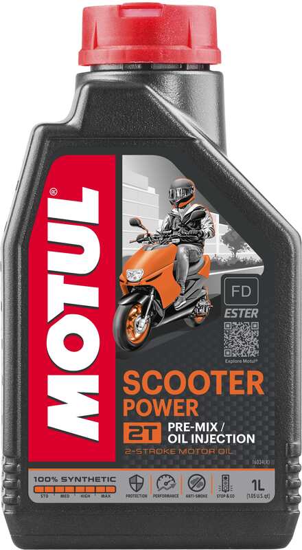 MOTUL Scooter Power 2T engine oil - 1L 