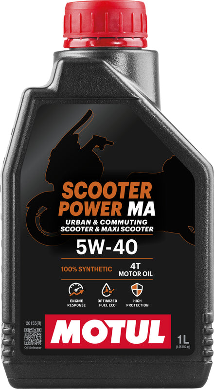 MOTUL Scooter Power 4T engine oil - 5W40 1L 
