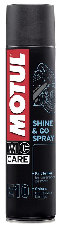 MOTUL MC Care E10 shine & go silionenspray - spuitbus 400 ml