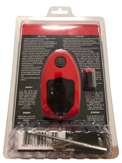VECTOR The Max Alarm Disc Lock (120dB) - Ø14mm - SRA Certified