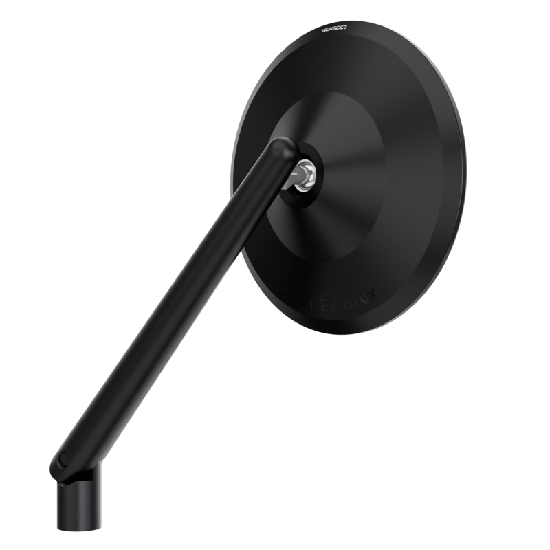 HIGHSIDER pro Handlebar Mirror Montana-Blast Black (1pc)
