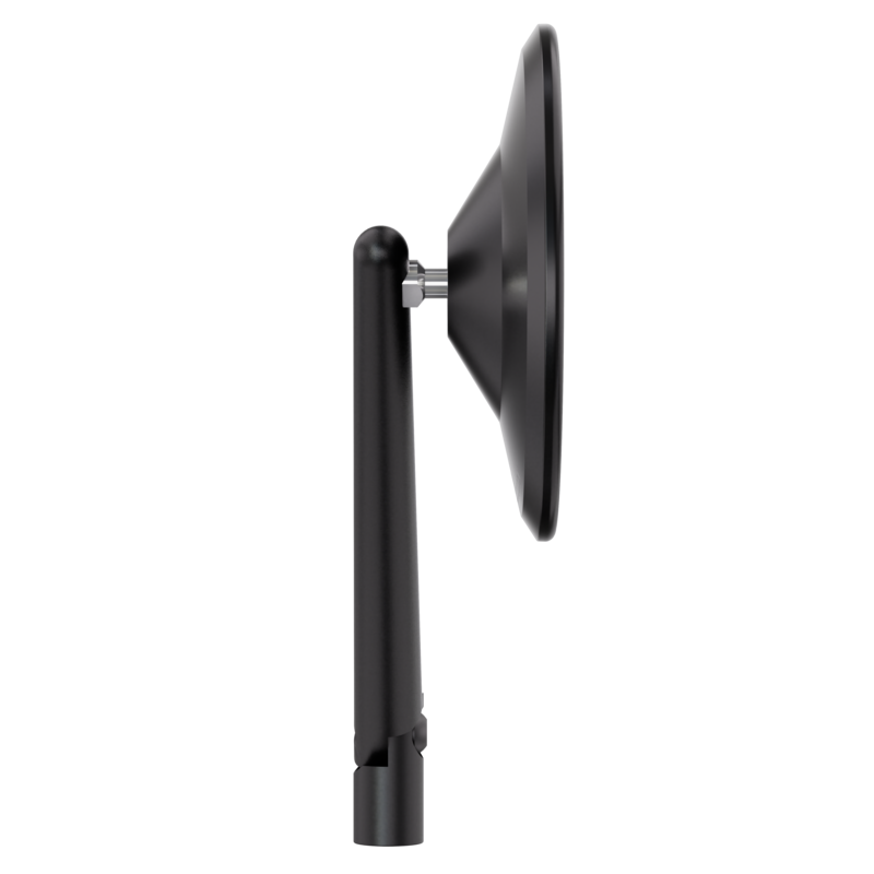HIGHSIDER pro Handlebar Mirror Montana-Blast Black (1pc)