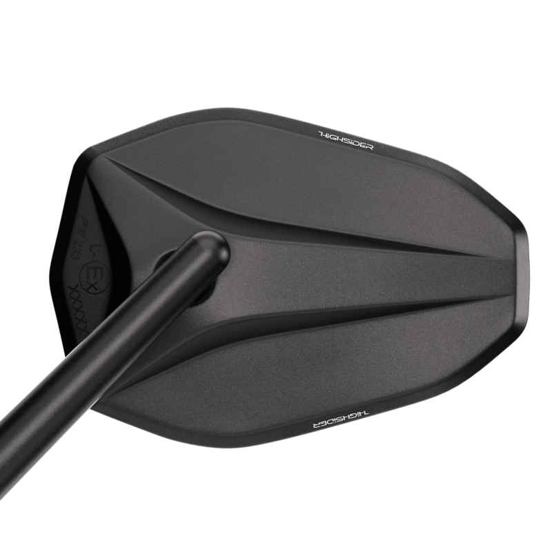 HIGHSIDER pro Handlebar Mirror Victory-Blast Black (1pc)