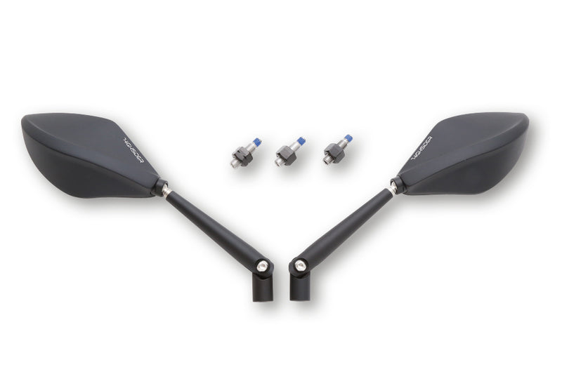 HIGHSIDER pro Stuurspiegel Torezzo - Zwart - Paar