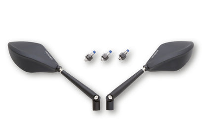 HIGHSIDER pro Stuurspiegel Torezzo - Zwart - Paar
