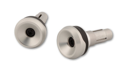 HIGHSIDER pro Akron-XS Handlebar Ends Silver (Pair)