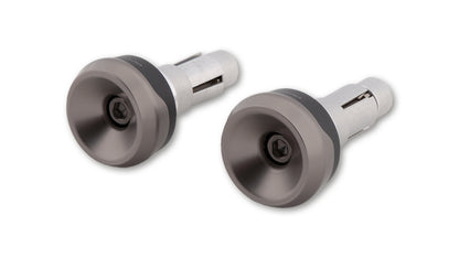 HIGHSIDER pro Akron-XS Handlebar Ends Silver (Pair)