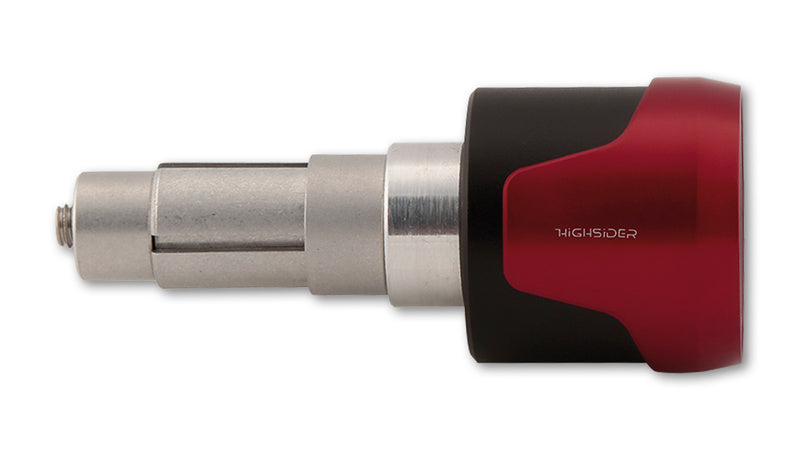 HIGHSIDER pro Akron-XL Handlebar Ends Black (Pair)