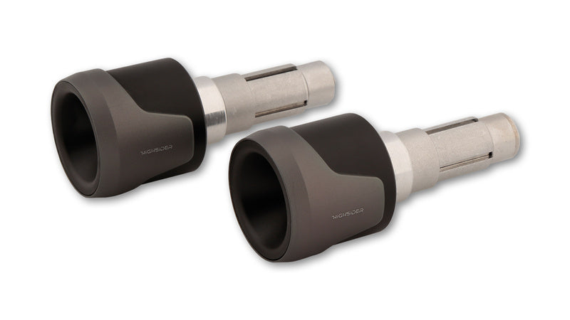 HIGHSIDER pro Akron-XL Handlebar Ends Black (Pair)