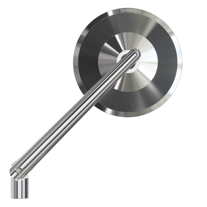 HIGHSIDER pro Handlebar Mirror Montana Chrome (1pc)