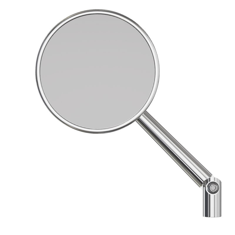 HIGHSIDER pro Handlebar Mirror Montana Chrome (1pc)
