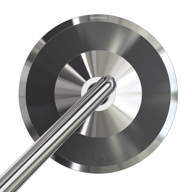 HIGHSIDER pro Handlebar Mirror Montana Chrome (1pc)