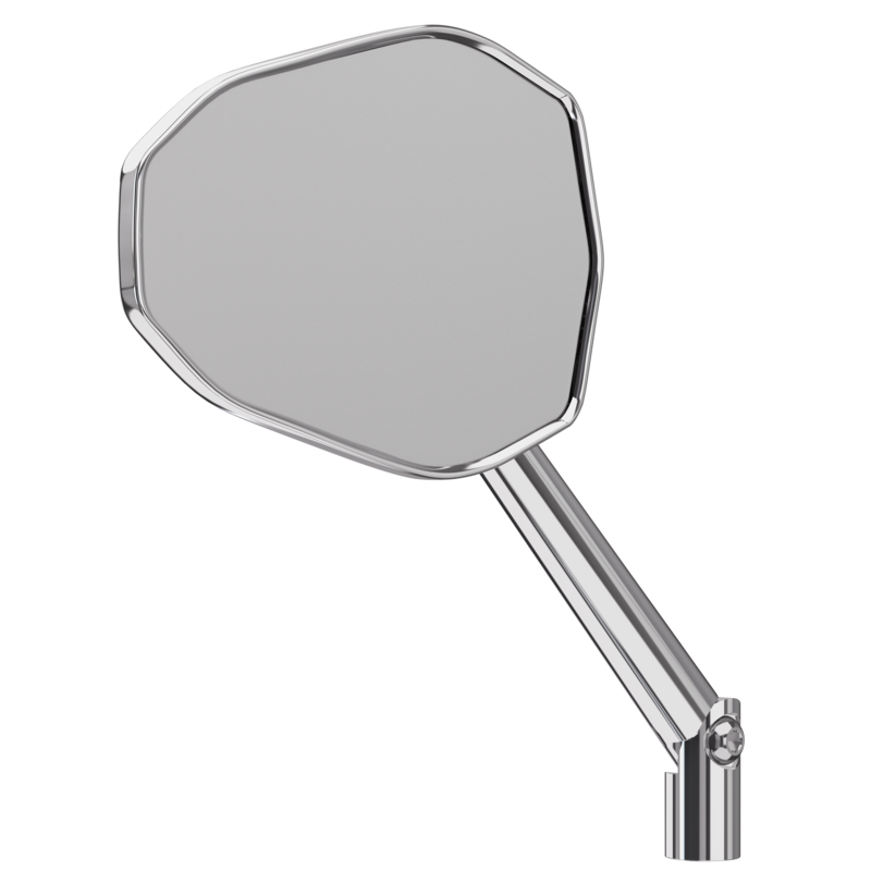 HIGHSIDER pro Handlebar Mirror Victory Chrome (1pc)