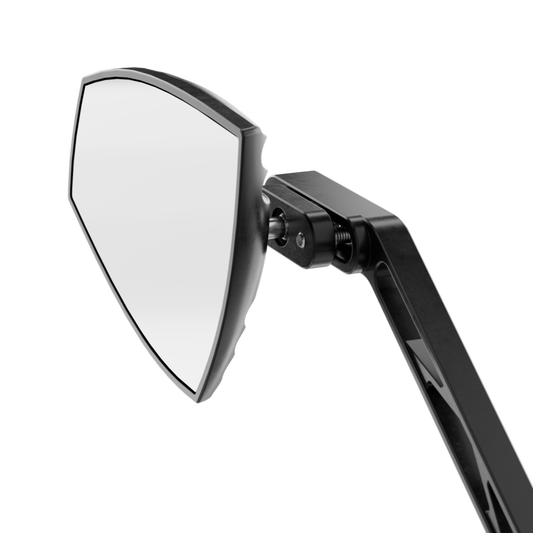 HIGHSIDER pro Handlebar Mirror Wave Black/Black (Pair)