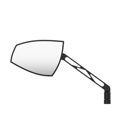 HIGHSIDER pro Handlebar Mirror Wave Black/Black (Pair)