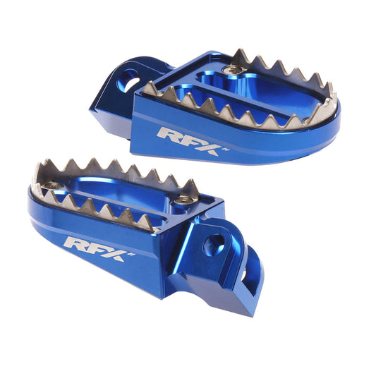 RFX Pro Series Shark Teeth Voetsteunen - blauw