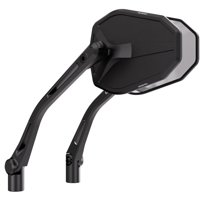HIGHSIDER pro Handlebar Mirror Victory-Slim Black (Pair)