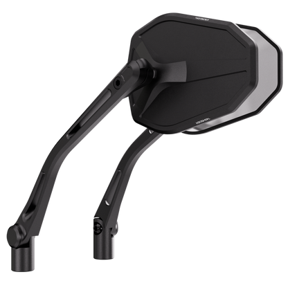 HIGHSIDER pro Handlebar Mirror Victory-Slim Black (Pair)